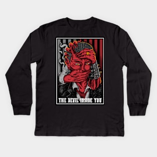 the devil rule Kids Long Sleeve T-Shirt